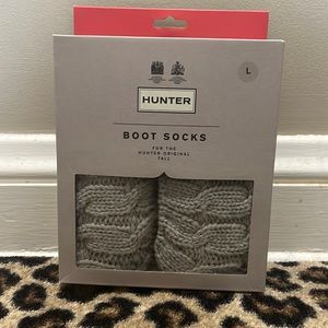 Never worn hunter boot socks